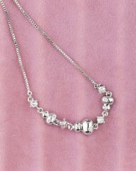 Dorika Toplu Taşlı Silver Bileklik