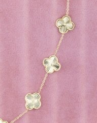 Pirinç Yonca Model Gold Bileklik