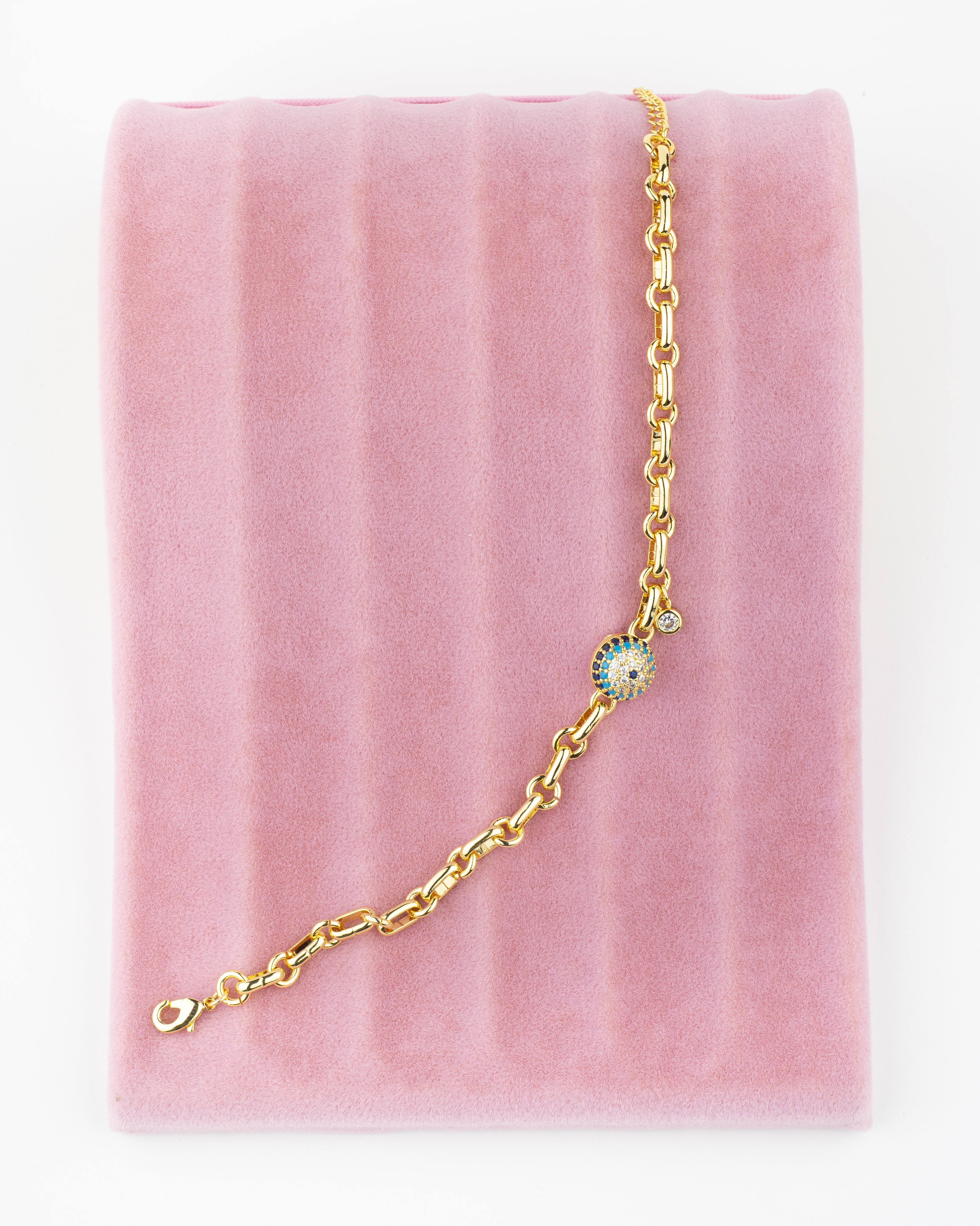 Yarım Nazar Boncuk Model Bileklik