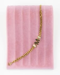 Gold M Harfli Bileklik