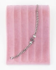 Silver F Harfli Bileklik