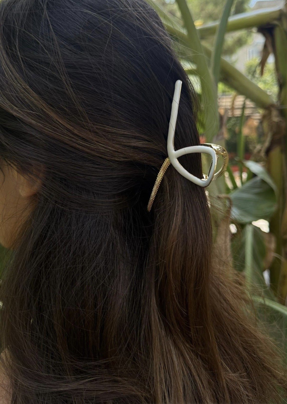 Beyaz&Gold Mandal Toka