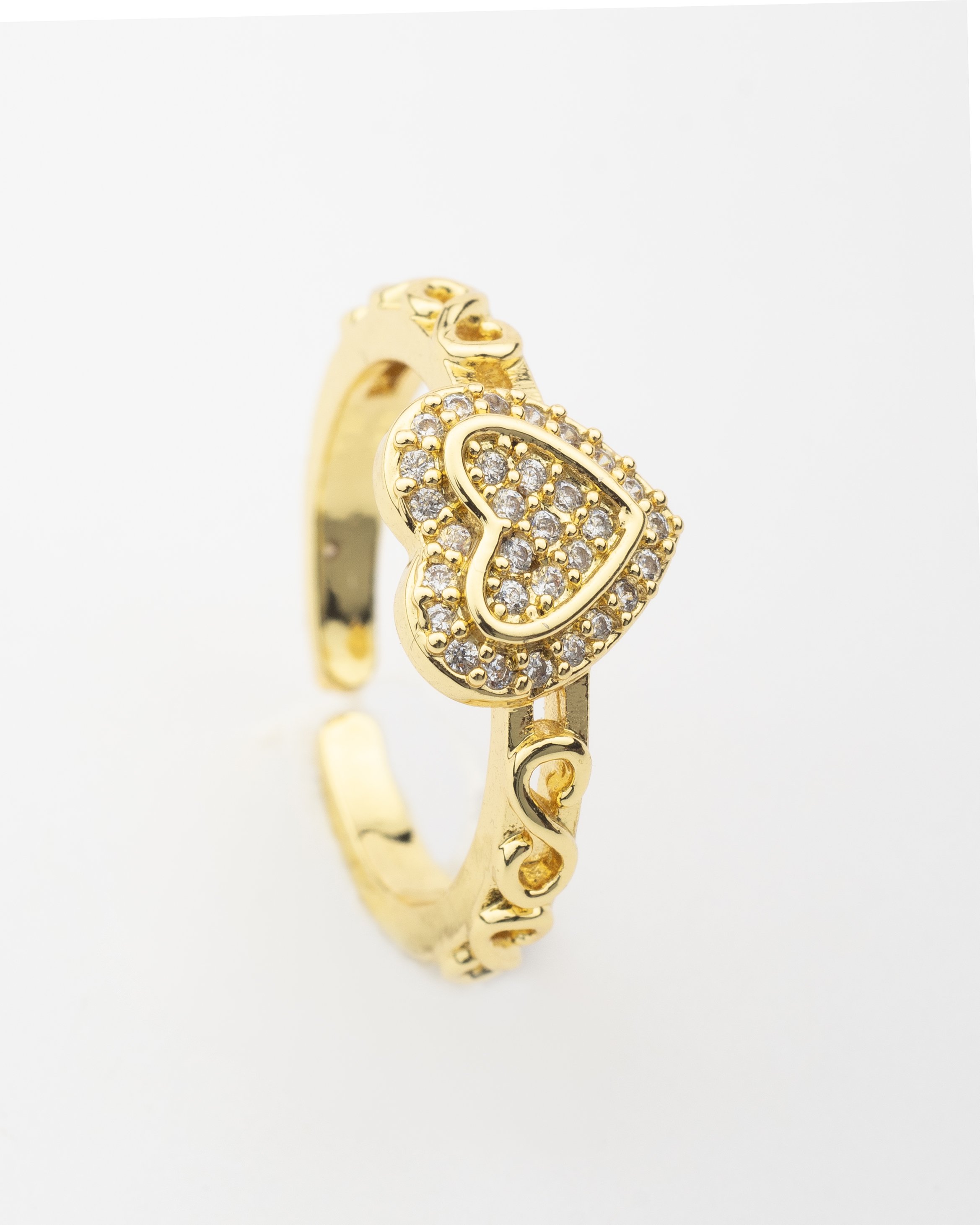 Kalpli Zircon Taşlı Yüzük