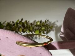 Vip İncili Mekik Küpe