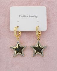 Sallantılı Yıldız Küpe