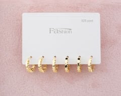 925 Dorika Küpe Seti