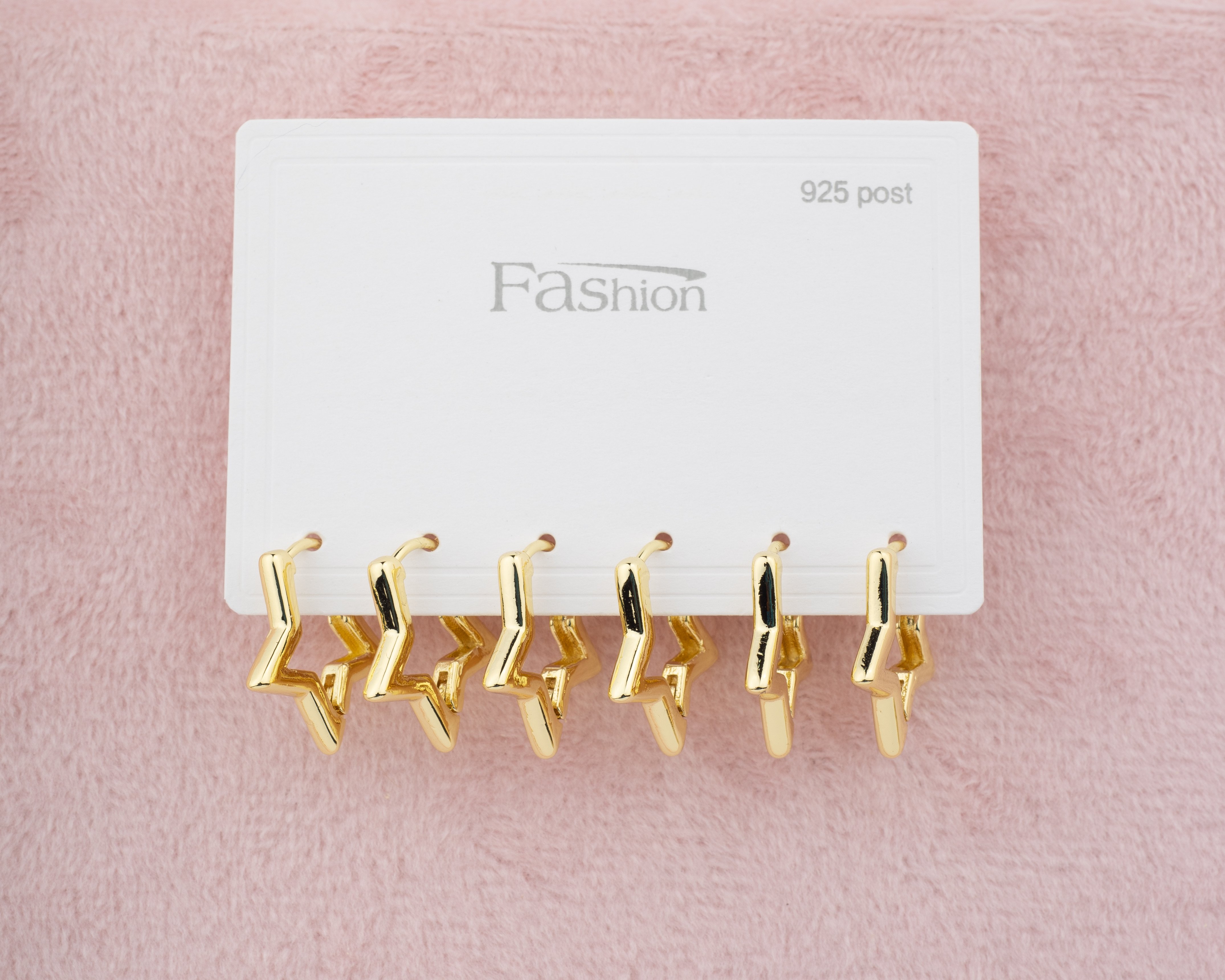 925 Yıldız Küpe Seti