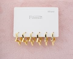 925 Yıldız Küpe Seti