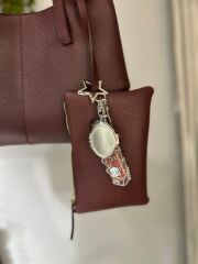 Aynalı Yıldız Silver Lipgloss Charm