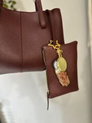 Aynalı Yıldız Detay Gold Lipgloss Charm